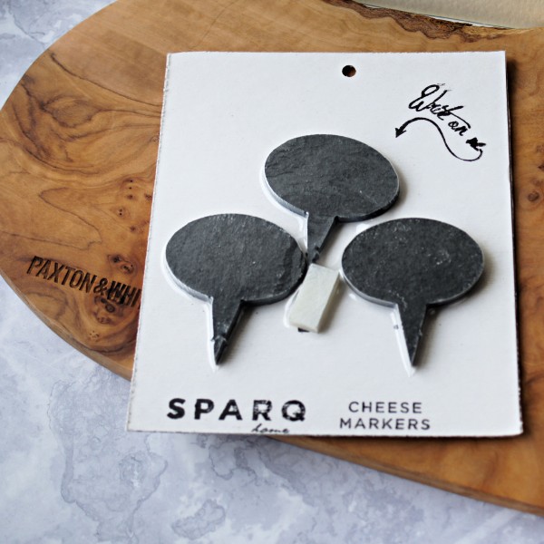 Slate Cheese Markers - set of 3